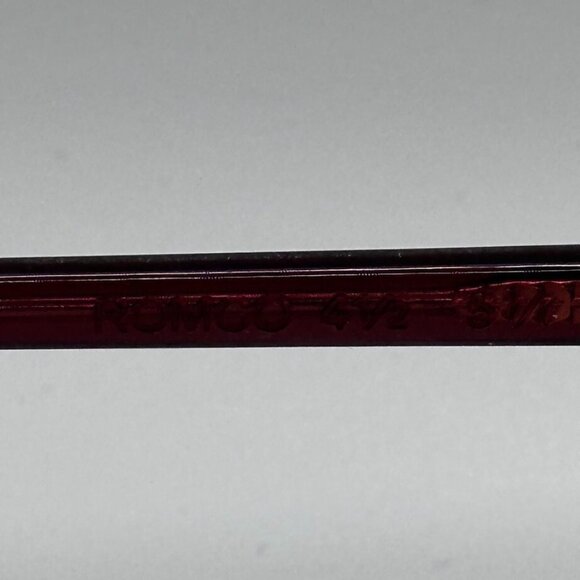 ROMCO Translucent Brown Military Eyeglass Frames For Prescription Lenses - Picture 4 of 5